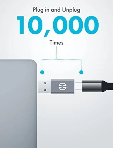 USB adapteris Graugear USB-C - USB Sidabrinis (G- AD- CTA- 10G)