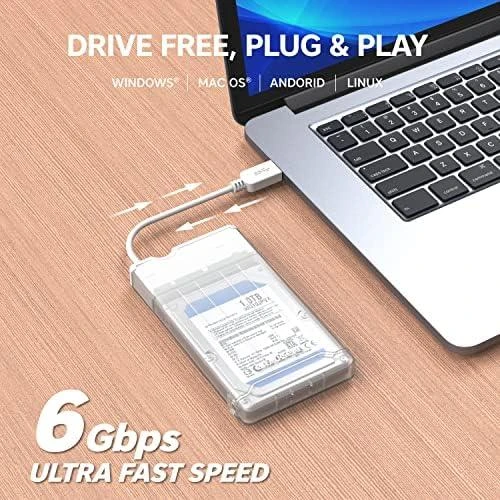 Graugear išorinio disko dėklas su USB jungtimi