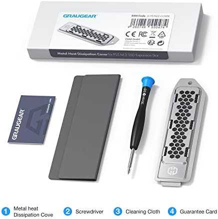Fixed Graugear Kühler su osłoną G-PS5M2-COVER do PS5 M.2 SSD Metalowy