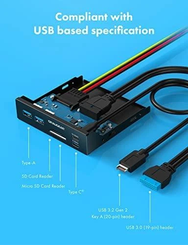 GAU GRAUGEAR G-MP01CR sąsajos plokštė / adapteris Vidinis