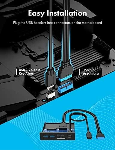 GAU GRAUGEAR G-MP01CR sąsajos plokštė / adapteris Vidinis