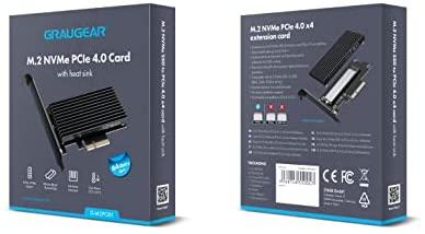 Nezatříděno Kontroler Graugear Graugear PCIe kortelė, skirta M.2 NVMe SSD į PCIe 4.0 x4