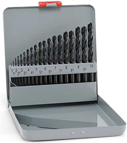 Grąžtas rinkinyje 19 vnt. šlifavimo grąžtai metalui HSS PRO KM-19 Alpen [0000110311100]