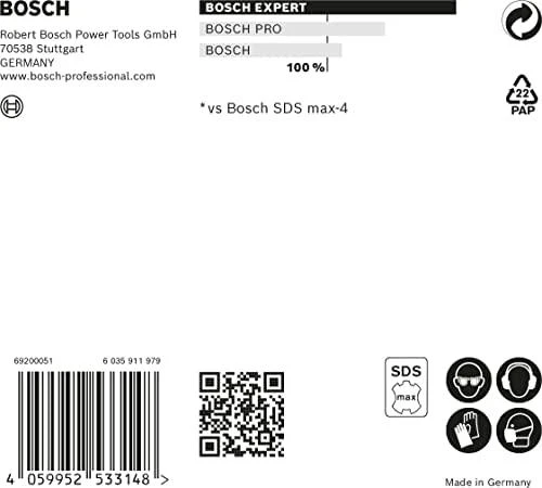 Bosch SDS-max-8X grąžtas 25 x 200 x 320 mm