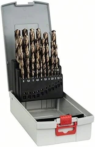 Grąžtas Bosch 25 HSS-Co grąžtų komplektas metalui