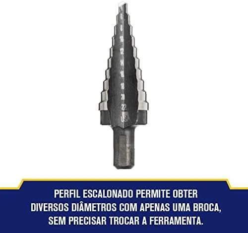 Irwin Grąžtas UNIBIT 4-22 mm, 10 žingsnių