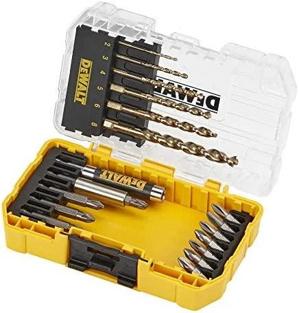 Grąžtas Grąžtų ir sukimo antgalių rinkinys DeWalt DT70711-QZ; 19 vnt.