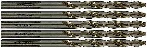 Tivoly Metalo grąžtas 4.2x75mm, "Smart Point" pakopinis antgalis - 5vnt