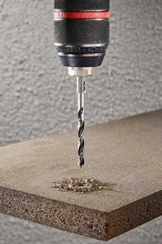 Wolfcraft šešiakampis medienos grąžtas 8mm 5vnt (WF7122000)