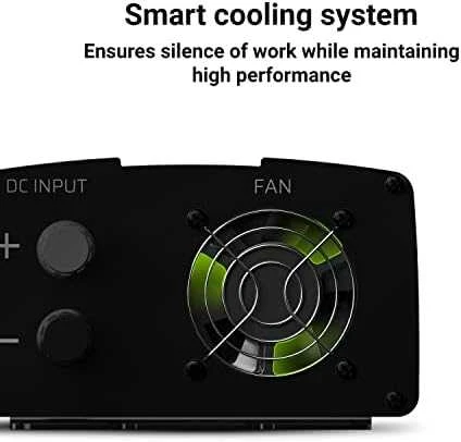 Green Cell Žalias Cell Inverteris 24V/230V 1000W/2000W Sinusinė išėjimo įtampa Žalias Cell