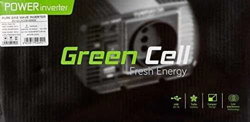 Green Cell Žalias Cell Inverteris 12/230V 500W sinusinė išėjimo įtampa Žalias Cell