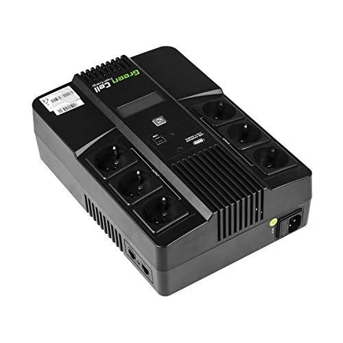 Green Cell Žalias Cell GREENCELL UPS07 UPS Žalias Cell AiO su LCD 800VA