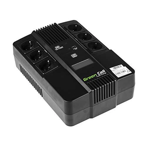 Green Cell Žalias Cell GREENCELL UPS07 UPS Žalias Cell AiO su LCD 800VA