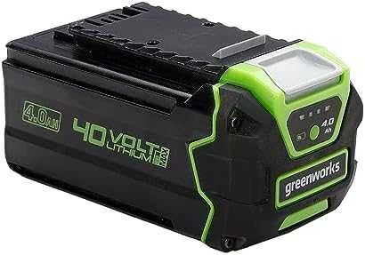 Greenworks G40B4 akumuliatorius su įkrovos indikatoriumi