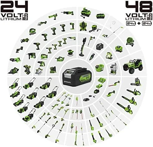 Greenworks G24SHTK2 akumuliatorinės gyvatvorių žirklės