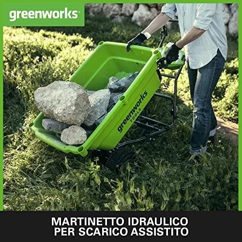 Greenworks 40V g40gc Savaeigis sodo karutis (be akumuliatoriaus)