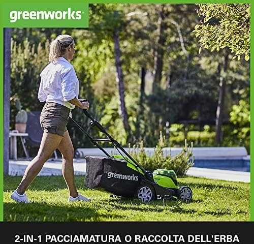 Greenworks Vejapjovė G40LM41, 41cm, 40V, be akumuliatoriaus ir kroviklio