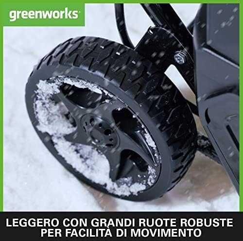 Sniego valytuvas Greenworks GD40ST; 40 V (be akumuliatoriaus ir pakrovėjo)