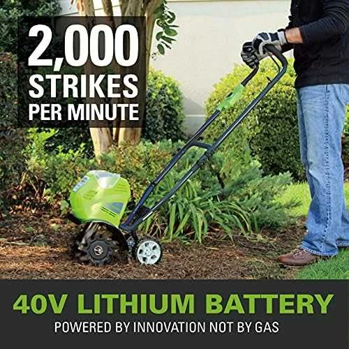 Kultivatorius Greenworks G40TL; 40 V (be akumuliatoriaus ir pakrovėjo)