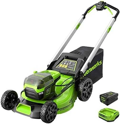 Akumuliatorinė savaeigė vejapjovė Greenworks GD60LM46SPK4; 60 V; 1x4,0 Ah akum.