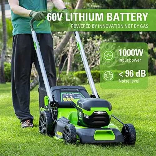 Akumuliatorinė savaeigė vejapjovė Greenworks GD60LM46SPK4; 60 V; 1x4,0 Ah akum.