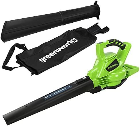 Greenworks GD40BV Lapų pūstuvas / siurblys 40V, be akumuliatoriaus ir kroviklio
