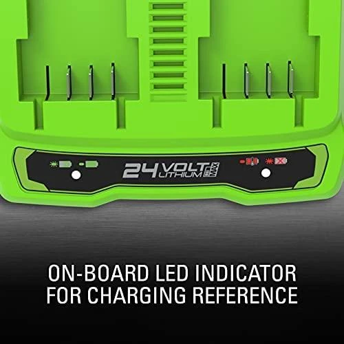 Kroviklis Greenworks G24X2UC2; 24 V