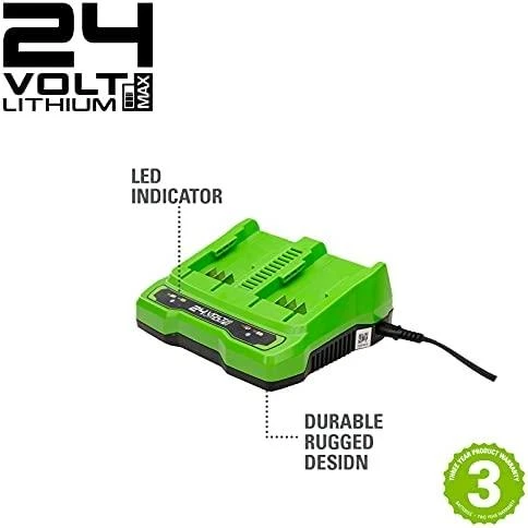 Kroviklis Greenworks G24X2UC2; 24 V