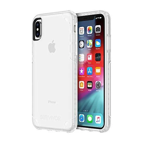 Griffin Survivor Strong - dėklas skirtas Apple iPhone Xs Max Clear