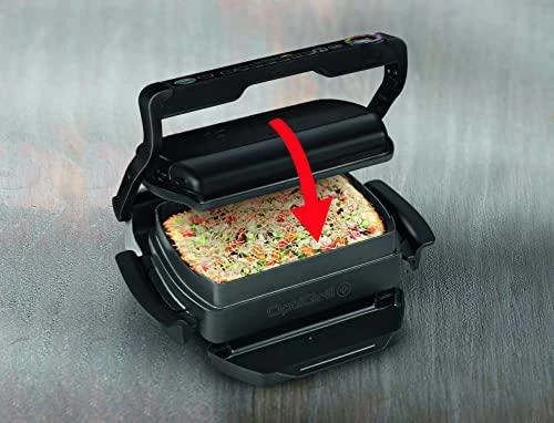 Elektrinė kepsninė Tefal OptiGrill+ Snacking&Baking (GC714834)