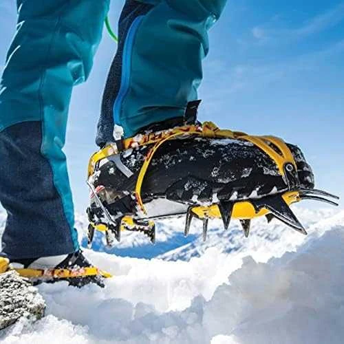 Grivel G12 automatinės katės su geltonu rėmu