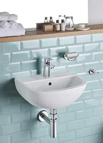Grohe BauLoop S praustuvo maišytuvas su dugno vožtuvu (plastik), chromas