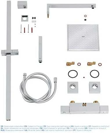 Grohe Euphoria XXL 310 termostatinė dušo sistema. cool sunrise