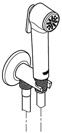 Bidetta komplektas Grohe, Tempesta-F Trigger 30