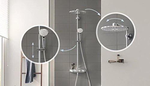 Dušo komplektas Grohe Euphoria SmartControl System 310 Cube Duo 26508000