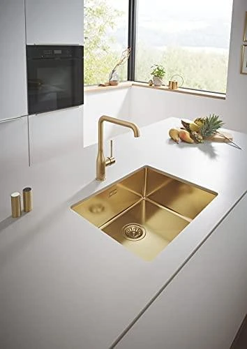Virtuvinis maišytuvas Grohe Essence, 30269GN0, brushed cool sunrise