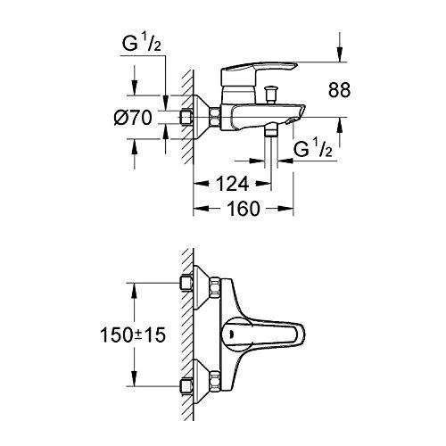 Maišytuvas voniai Grohe Start 32278000