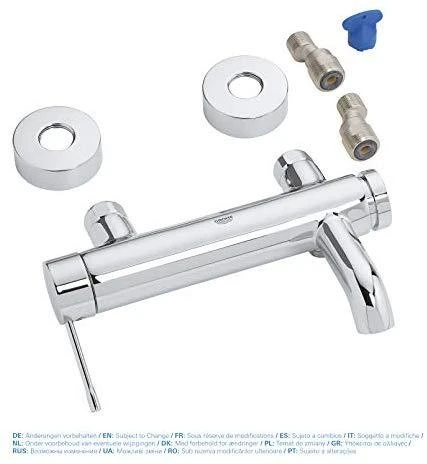 Montuojamas į sieną vonios maišytuvas Grohe Essence New, 33624001