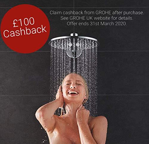 Grohe SmartControl Cube 310 potinkinis termostatinis komplektas, 3 padėčių,158x158 mm, chromas
