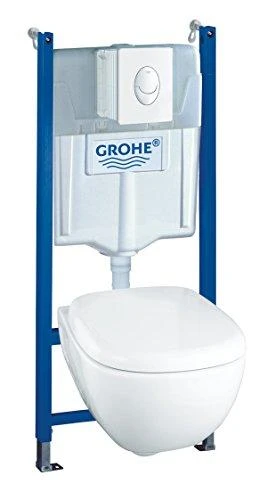 WC klavišas Grohe, Skate Air, baltas