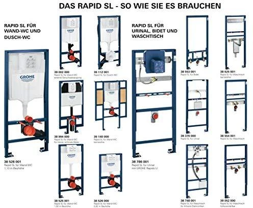 Grohe Komplektas - WC rėmas + Skate Air baltas + tvirtinimai (3 in1)