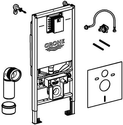 Potinkinis WC rėmas Grohe RAPID SLX 3-IN-1, 39598000