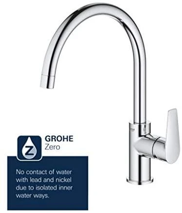 Grohe Bauedge virtuvinis maišytuvas, chromas