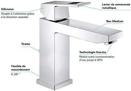 Praustuvo maišytuvas GROHE Eurocube 23445000