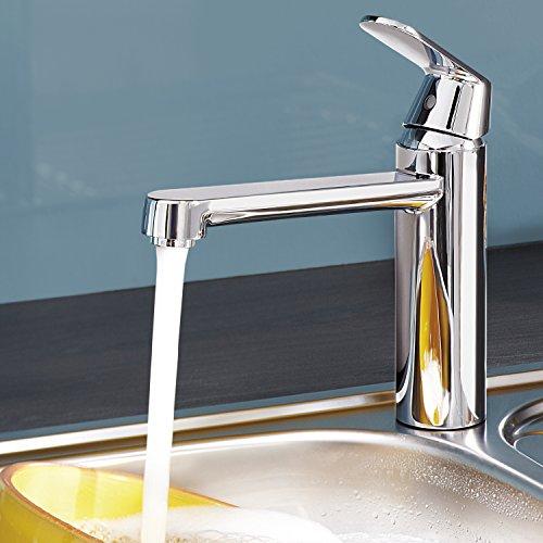 Plautuvės maišytuvas GROHE Eurosmart Cosmopolitan, Chromas, paaukštintas