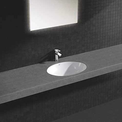 Grohe BauLoop S praustuvo maišytuvas su dugno vožtuvu (plastik), chromas