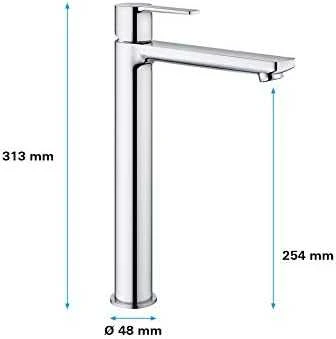 Praustuvo maišytuvas Grohe Lineare, XL dydžio, 23405001, chromo