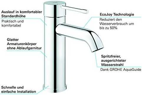 Praustuvo maišytuvas Grohe Essence 23590001