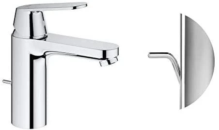 Praustuvo maišytuvas GROHE Eurosmart Cosmopolitan, Chromas, paaukštintas