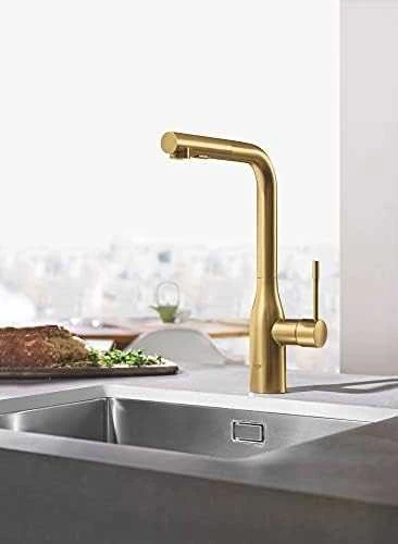 Grohe Plautuvės maišytuvas Essence New, sp. Brushed Cool Sunrise 30270GN0
